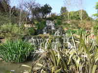 London, April 13-15th 2007: Meeting Sun Lim. Regent's Park: They even have falling water.
